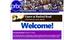 Desktop Screenshot of basfordroadbaptist.org.uk
